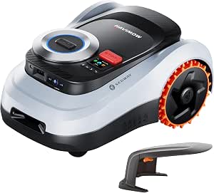 Segway Navimow i110N Robot Lawn Mower Perimeter Wire Free 1/4 Acre RTK+Vision Robotic Lawnmower, AI-Assisted Mapping