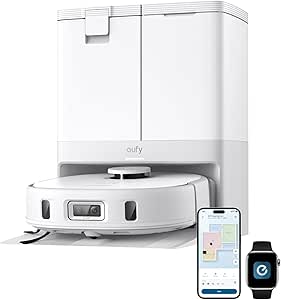 eufy X10 Pro Omni Robot Vacuum and Mop Combo,Dual Mops