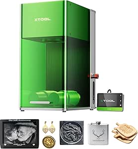 xTool F1 2-in-1 Dual Laser Engraver, Lightning Speed Portable Laser Engraving Machine