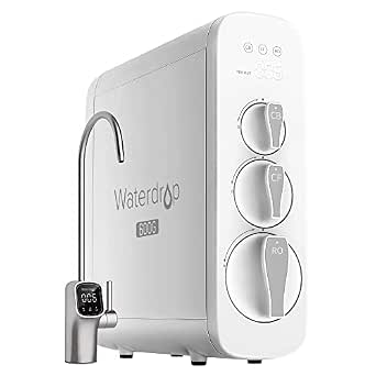 Waterdrop G3P600 Tankless Reverse Osmosis Water Filter System, 600 GPD
