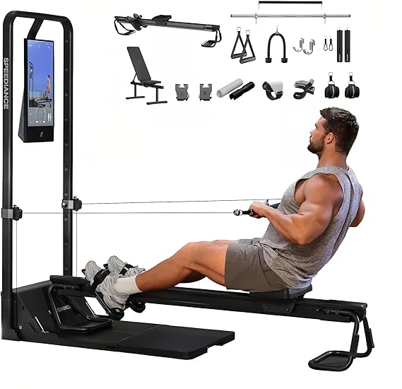 Speediance Smart Home Gym, Multi-Functional Gym Machine for Full Body Strength Training, All-in-one Gym Equipment, Digital Weight System, Workout Station, Squat Rack, Gym Monster 2